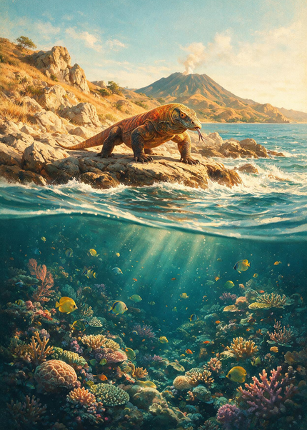 Dragon de Komodo