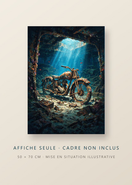 La Dernière Traversée, affiche vendue sans cadre