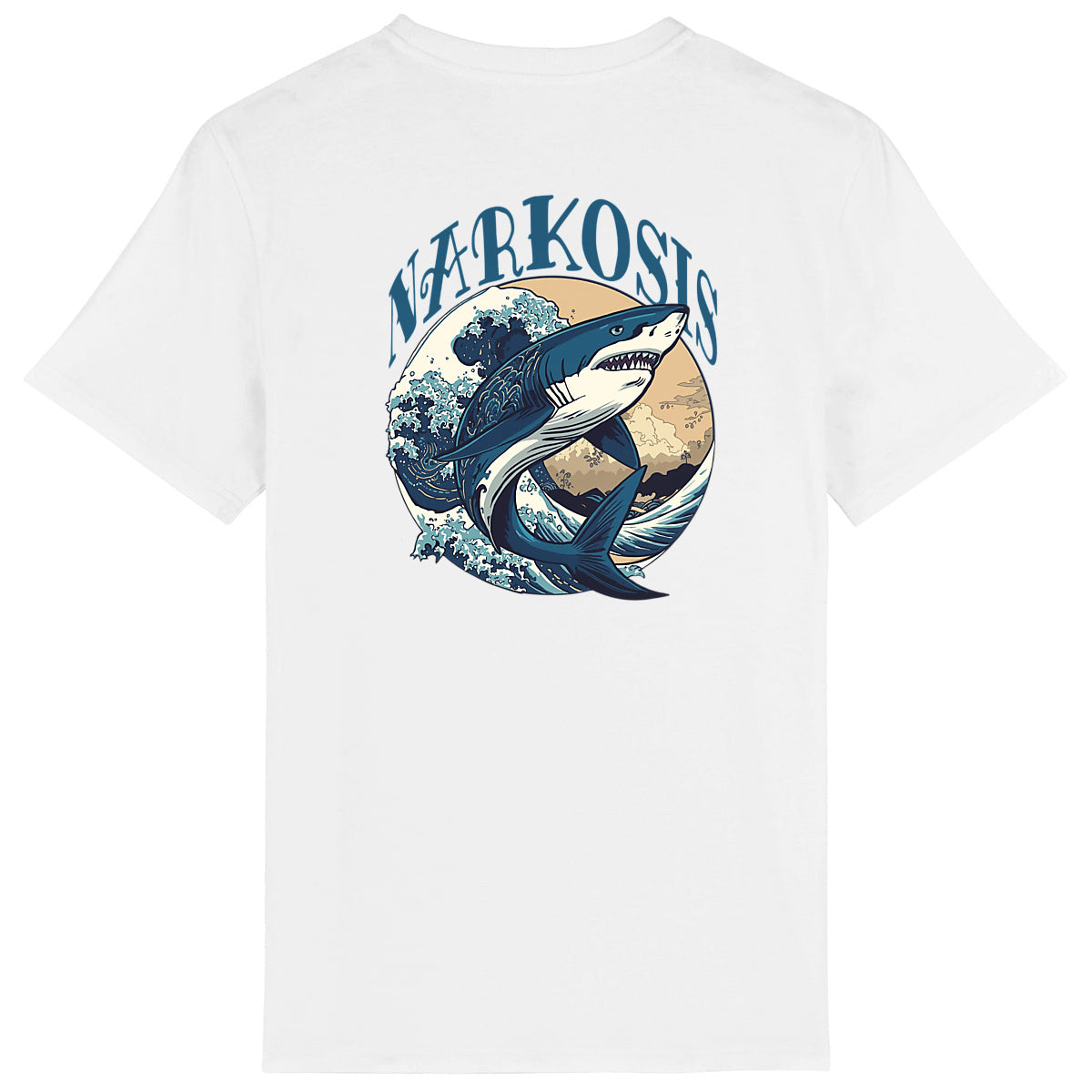 t shirt atlantic requin - dos_0