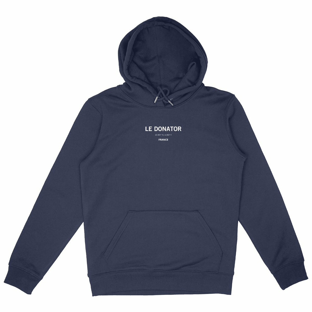 sweat donator noir - face_marine