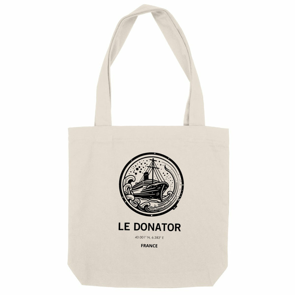 Tote bag le donator - face_naturel